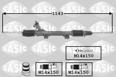 Sasic 7006081 рулевой механизм на PEUGEOT 505 Break (551D)