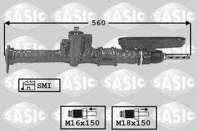 Sasic 7006111 рулевой механизм на RENAULT 21 универсал (K48_)