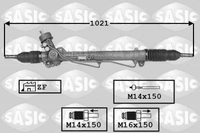 Sasic 7006141 рулевой механизм на SKODA SUPERB (3U4)