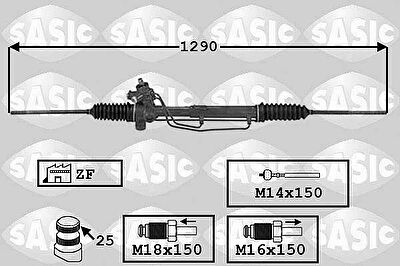 Sasic 7006154 рулевой механизм на VW PASSAT Variant (3A5, 35I)
