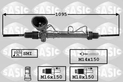 Sasic 7006165 рулевой механизм на RENAULT SUPER 5 (B/C40_)