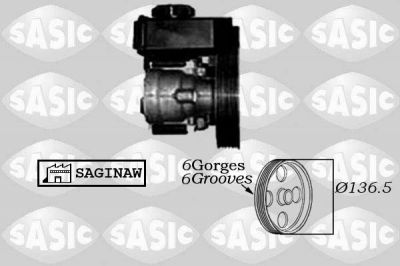 Sasic 7070007 гидравлический насос, рулевое управление на PEUGEOT 206 SW (2E/K)