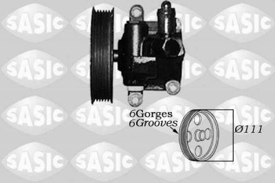 Sasic 7076044 гидравлический насос, рулевое управление на FORD KA (RB_)