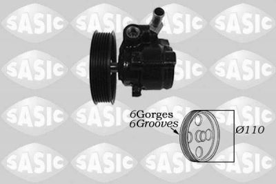 Sasic 7076060 гидравлический насос, рулевое управление на FORD KA (RB_)