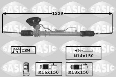 Sasic 7174001 рулевой механизм на RENAULT SCЙNIC I (JA0/1_)