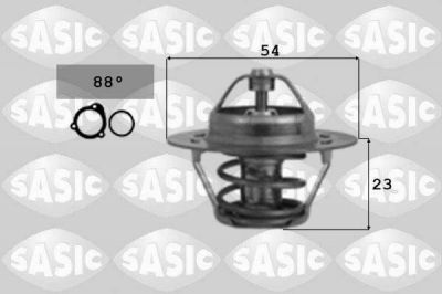 Sasic 9000131 термостат, охлаждающая жидкость на SKODA SUPERB (3U4)