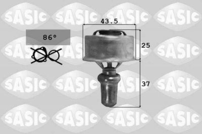 Sasic 9000322 термостат, охлаждающая жидкость на RENAULT SUPER 5 (B/C40_)