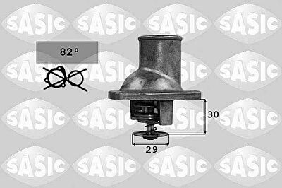 Sasic 9000734 термостат, охлаждающая жидкость на OPEL VECTRA B (36_)