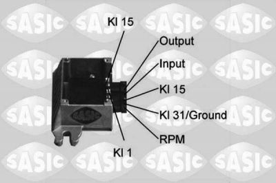 Sasic 9244001 блок управления, система зажигания на RENAULT CLIO I (B/C57_, 5/357_)