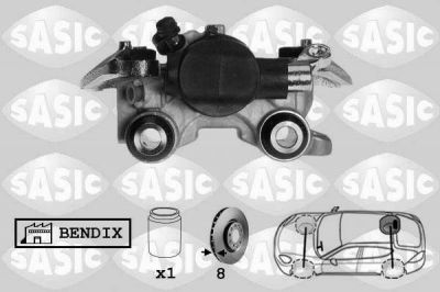 Sasic SCA0021 тормозной суппорт на RENAULT CLIO I (B/C57_, 5/357_)