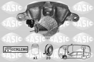 Sasic SCA0048 тормозной суппорт на PEUGEOT 405 II Break (4E)