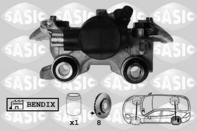 Sasic SCA0060 тормозной суппорт на PEUGEOT 306 кабрио (7D, N3, N5)