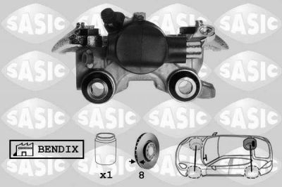 Sasic SCA0061 тормозной суппорт на PEUGEOT 306 кабрио (7D, N3, N5)