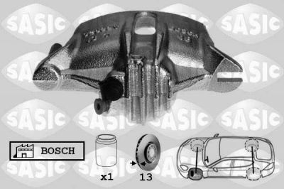 Sasic SCA0096 тормозной суппорт на PEUGEOT 306 (7B, N3, N5)