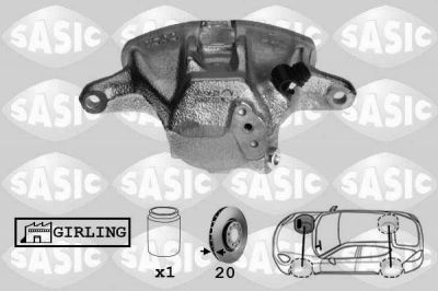 Sasic SCA6017 тормозной суппорт на VW PASSAT Variant (3A5, 35I)