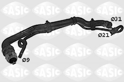 Sasic SWH0473 шланг радиатора на PEUGEOT 306 кабрио (7D, N3, N5)