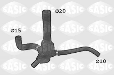 Sasic SWH4279 шланг радиатора на RENAULT CLIO I (B/C57_, 5/357_)