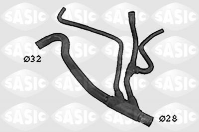 Sasic SWH4330 шланг радиатора на RENAULT MEGANE I (BA0/1_)