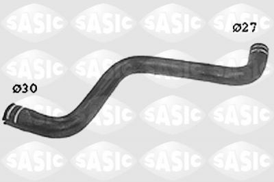 Sasic SWH6622 шланг радиатора на FIAT PUNTO (188)