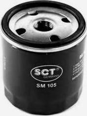 SCT GERMANY SM 105 масляный фильтр на OPEL OMEGA A (16_, 17_, 19_)