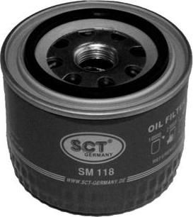 SCT GERMANY SM 118 масляный фильтр на RENAULT 21 универсал (K48_)