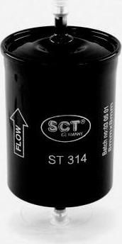 SCT GERMANY ST 314 топливный фильтр на TVR 420 Sports Saloon