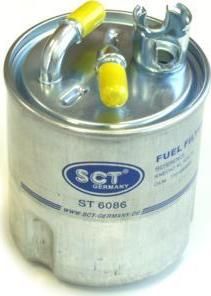 SCT GERMANY ST 6086 топливный фильтр на RENAULT KOLEOS (HY_)