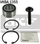 SKF VKBA 1355 Подшипник ступицы передний AD 80 88-> A4/A6 VW B5 (+стопор+болт) (893498625D)