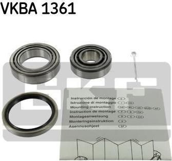 SKF VKBA 1361 комплект подшипника ступицы колеса на NISSAN BLUEBIRD Hatchback (T72, T12)