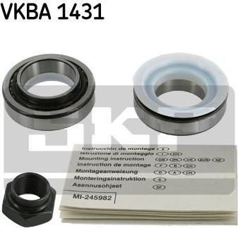 SKF VKBA 1431 комплект подшипника ступицы колеса на FORD FIESTA фургон (FVD)