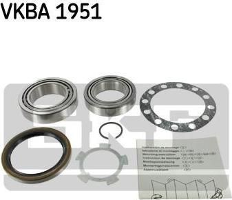 SKF VKBA 1951 комплект подшипника ступицы колеса на TOYOTA HILUX II пикап (LN8_, RN5_, LN6_, YN6_, YN5_, LN5_, RN6_)