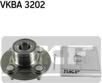 SKF VKBA 3202 комплект подшипника ступицы колеса на NISSAN SUNNY III Hatchback (N14)