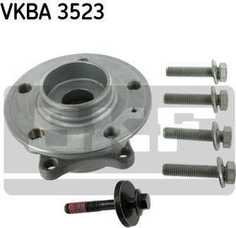 SKF VKBA 3523 Ступица передняя в сборе VOLVO S60->11,S80->06 all 2.0T…2.9L (8672371)