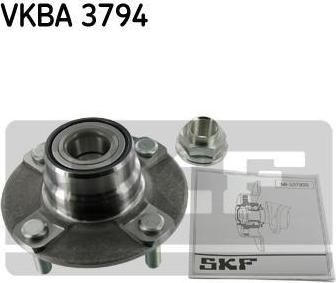 SKF VKBA 3794 комплект подшипника ступицы колеса на HYUNDAI ACCENT I (X-3)