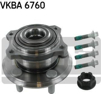 SKF VKBA 6760 комплект подшипника ступицы колеса на CHRYSLER 300 C Touring (LX)