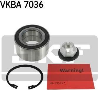 SKF VKBA 7036 комплект подшипника ступицы колеса на PEUGEOT 308 SW II