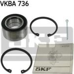 SKF VKBA 736 Подшипник ступицы передний OPEL VecA/AstF/KadE 1.6-2.0/NEX 16V (94535254)
