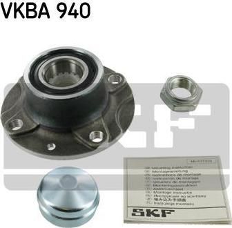 SKF VKBA 940 комплект подшипника ступицы колеса на FIAT RITMO II (138A)