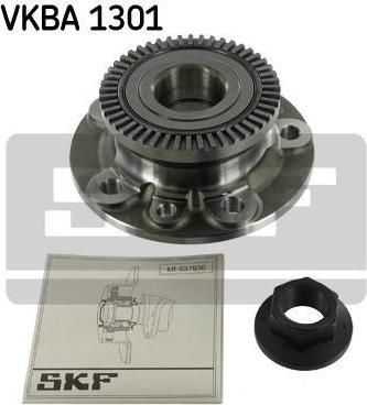 SKF VKBA1301 Ступица с подшипником OPEL OMEGA 86-03 пер. (R5319)