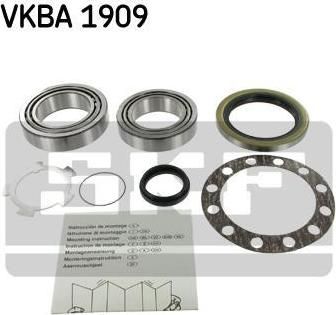 SKF VKBA1909 Комплект подшипника ступицы колеса