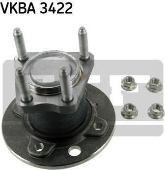 SKF VKBA3422 Подшипник зад.AstraF,G/Combo/VectraA,90540262 (R5322)