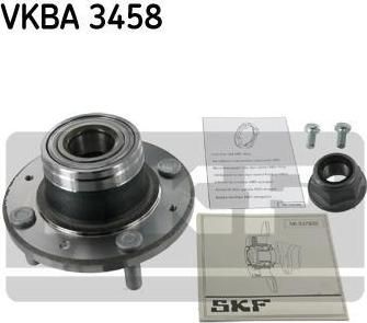 SKF VKBA3458 Подшипник зад.S401(VS)/V40(VW),30812651 (R6522)