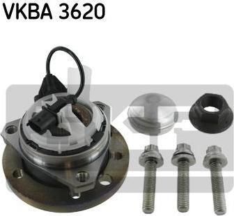 SKF VKBA3620 Ступица с подшипником OPEL VECTRA C 03- пер.(до 41999999)