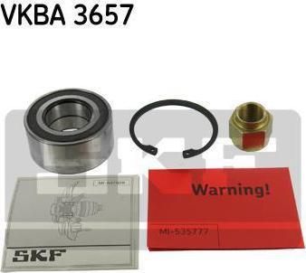 SKF VKBA3657 Подшипник ступицы колеса CITROEN C2/C3/PEUGEOT 207 02- пер. (3350.86)