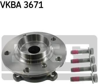 SKF VKBA3671 Ступица с подшипником E65/E66 пер. (R5034)