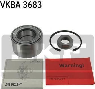 SKF VKBA3683 Подшипник ступицы перед. PSA 407/607/C5/C6 1,6-3,0L 04-> (335082)