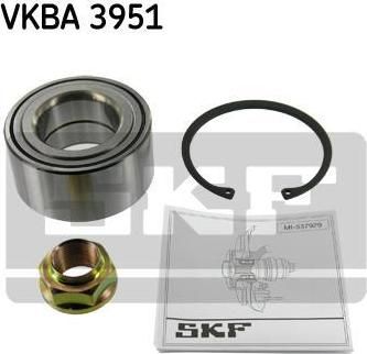 SKF VKBA3951 Подшипник ступицы передний HONDA ACCORD VII 1.6i-2.0i/ CR-V II 2.0i/ /FR-V 1.7i-2.0i/PRELUDE V /STREAM 10/98-09/06 (R7440)