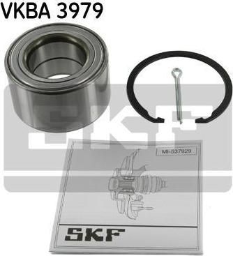 SKF VKBA3979 К-кт подшипника ступицы передн. TOYOTA Avensis 97-00/00-03, Corolla 98-00/01-02 (9008036087)