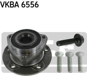 SKF VKBA6556 Подшипник ступицы перед. VAG A3/Golf 5/Octavia/Caddy 3 1,4-2,0L 03-> (1K0498621)