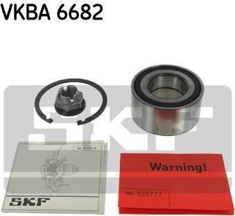 SKF VKBA6682 Ступичный комплект DACIA, RENAULT DUSTER, FLUENCE, GRAND SCENIC, MEGANE CC, MEGANE III Coupe, MEGANE III Estate, MEGANE III Hatchback, MEGANE III Saloon, SCENIC передний (40210 7049R)